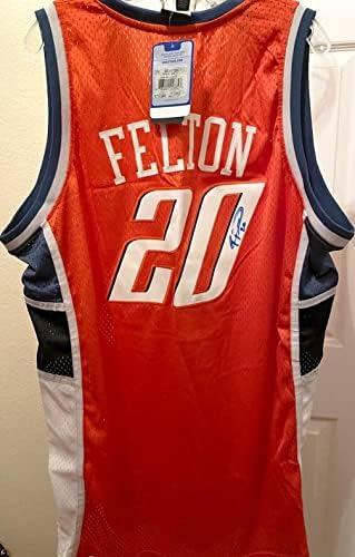 ריימונד פלטון חתם על רכב שרלוט בובקטס 2005 2006 2006 ג'רזי טירון אדידס JSA - חתימה על גופיות NBA